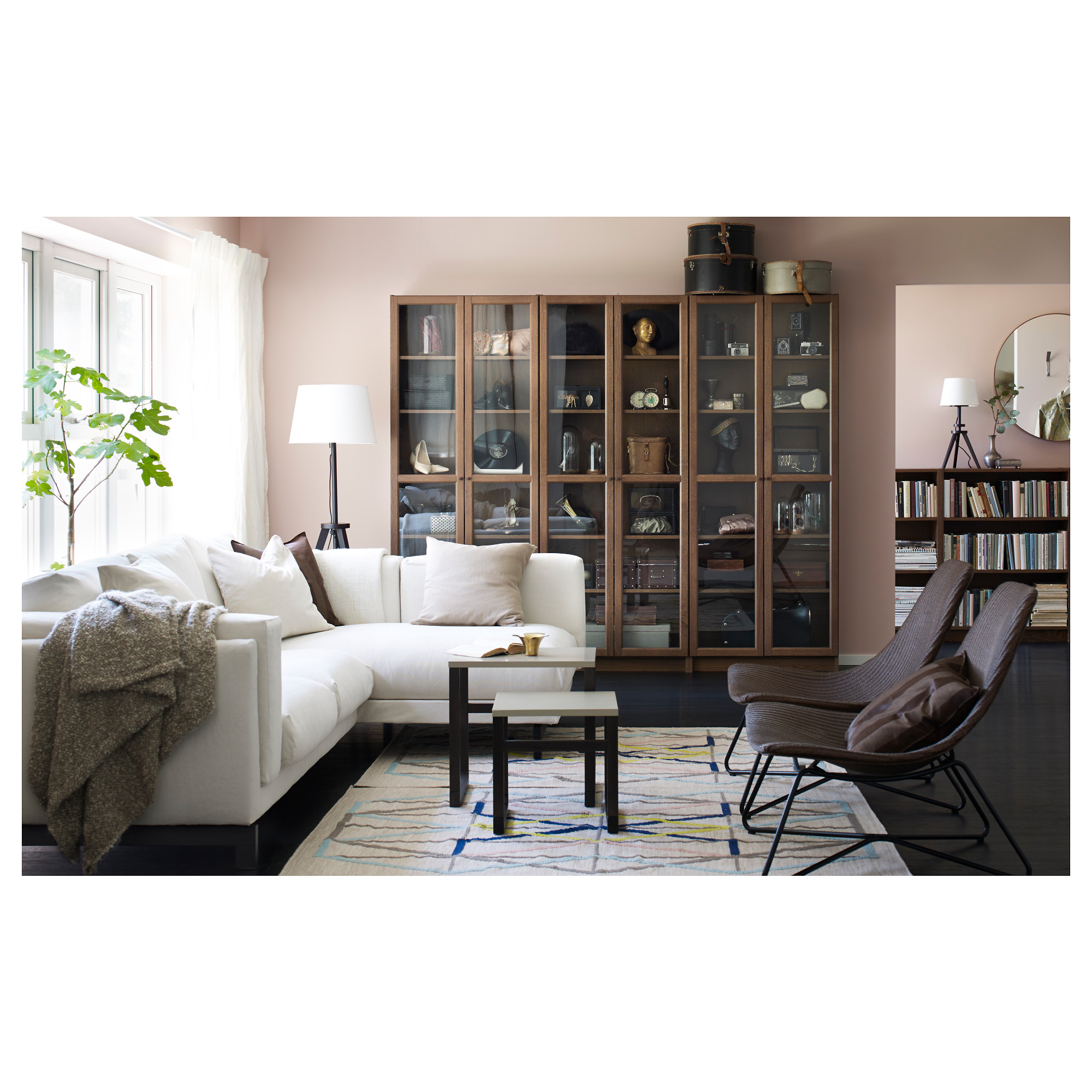 BILLY/OXBERG bookcase brown 80x30x202 cm IKEA Eesti