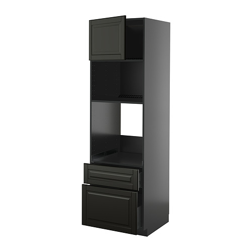 METOD/KNIVSHULT, uks/2 shtl kõrge kapp ahjule/mikrol