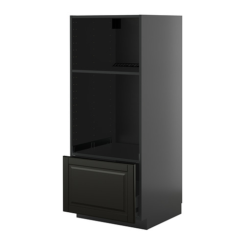 METOD/KNIVSHULT, sahtliga kõrge kapp ahjule/mikrol.