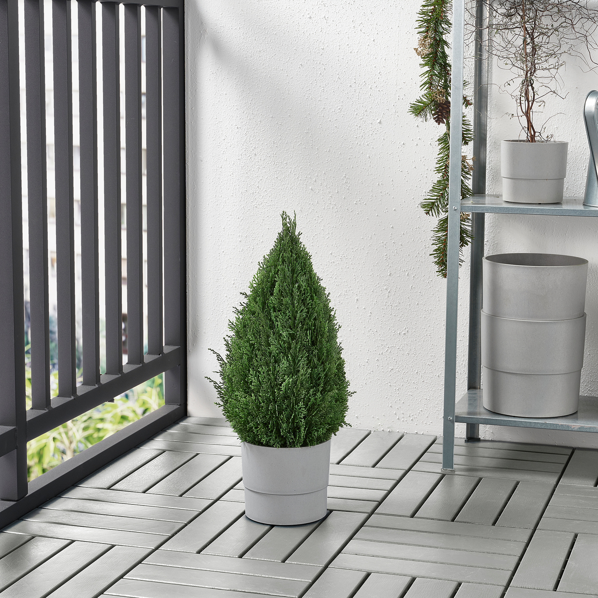 FEJKA artificial potted plant in/outdoor cypress 15 cm IKEA Latvija