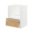 METOD/MAXIMERA base cabinet f combi micro/drawers