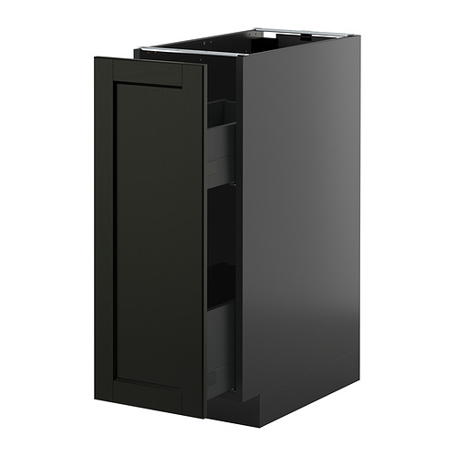 METOD/KNIVSHULT põrandakapp, väljat. mehhanismiga