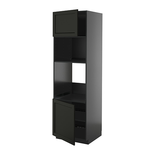 METOD 2 uk/riiul kõrge kapp ahjule/mikro