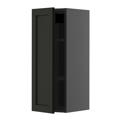 METOD, wall cabinet with shelves
