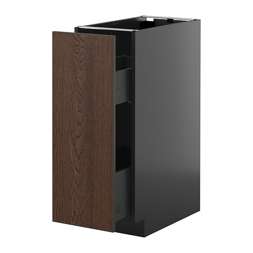 METOD/KNIVSHULT põrandakapp, väljat. mehhanismiga