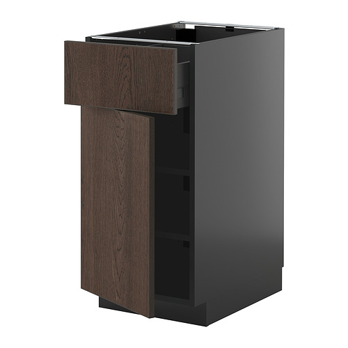 METOD/KNIVSHULT, grindinė spintelė su stalčiumi