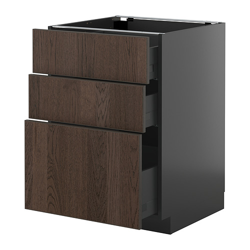 METOD/KNIVSHULT, 3 sahtliga põrandakapp