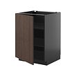 METOD base cabinet with shelves