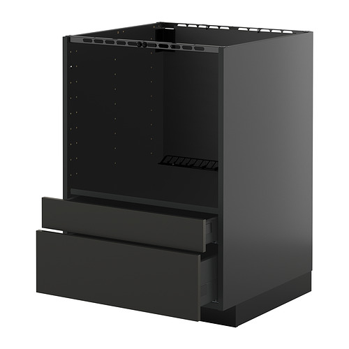 METOD/KNIVSHULT põr.kapp kombi mikro.ahjule, sahtl.