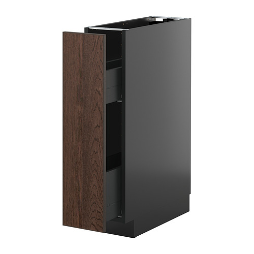 METOD/KNIVSHULT põrandakapp, väljat. mehhanismiga