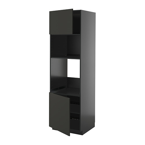 METOD 2 uk/riiul kõrge kapp ahjule/mikro