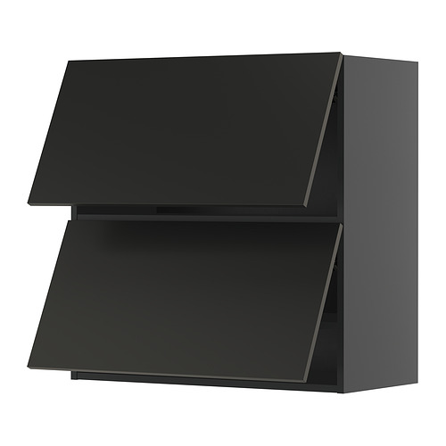 METOD wall cabinet horizontal w 2 doors