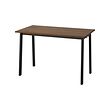 Walnut veneer/black