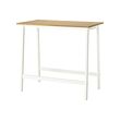 Oak veneer/white