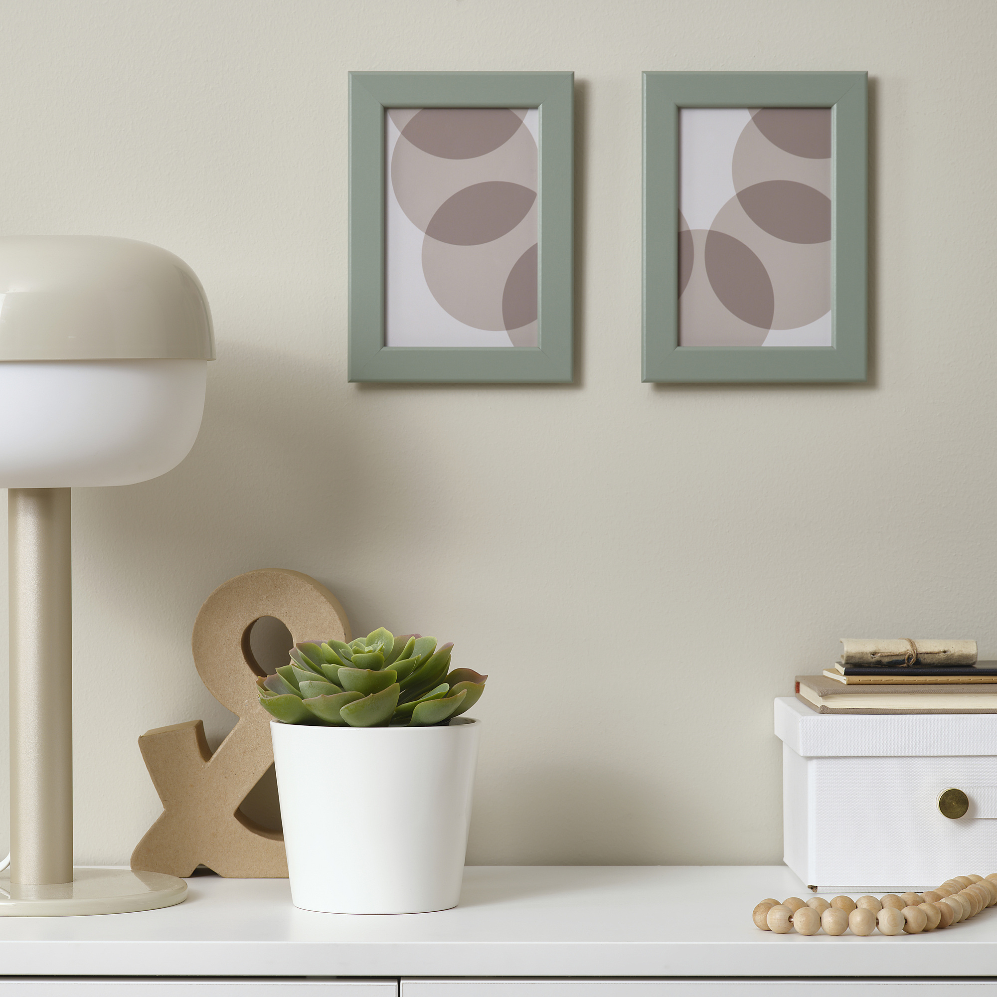 YY♡ FISKBO frame light grey-green | IKEA Lietuva