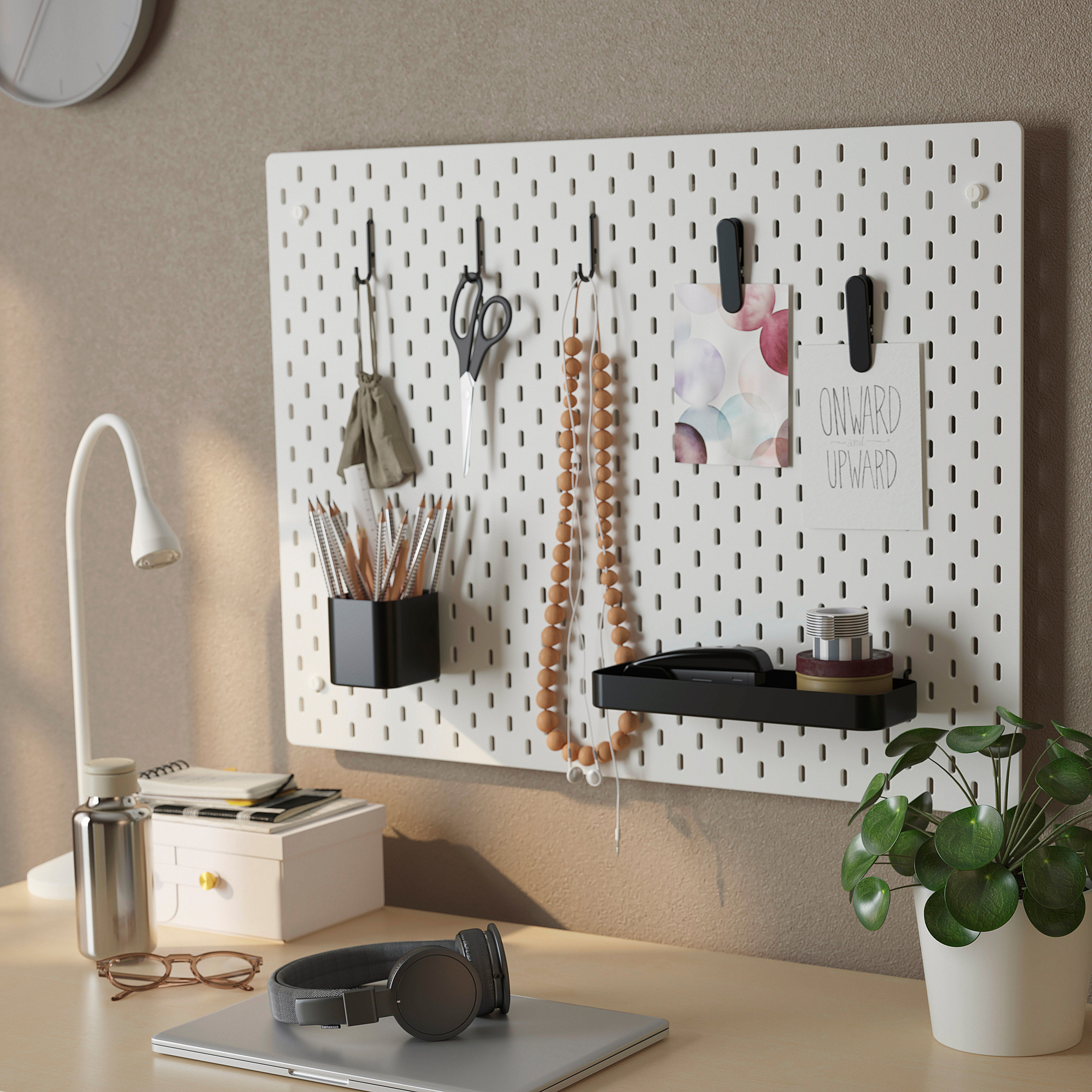 SKÅDIS 7-piece accessories set black | IKEA Eesti
