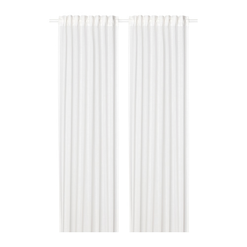 SILVERLÖNN sheer curtains, 1 pair