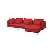 With chaise longue/tonerud red (-80€)