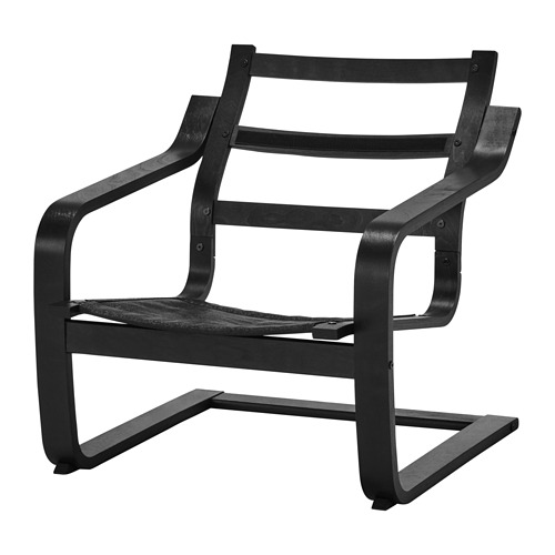 POÄNG armchair frame with low back