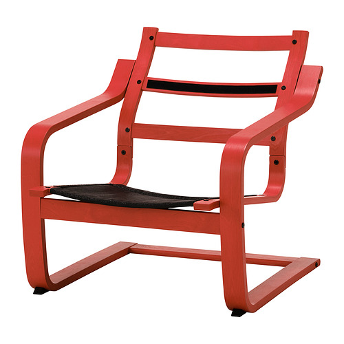 POÄNG каркас кресла с низкой спинкой