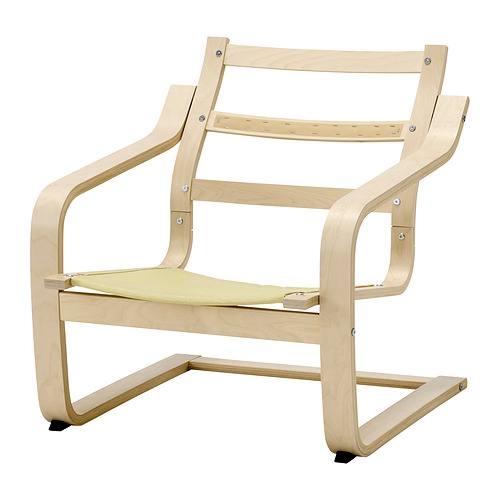 POÄNG каркас кресла с низкой спинкой