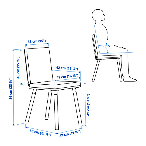 TONSTAD chair frame