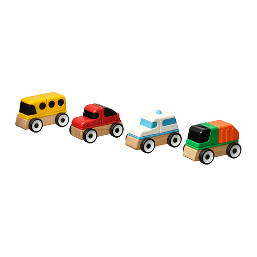 LILLABO набор машинок, 4 предм.