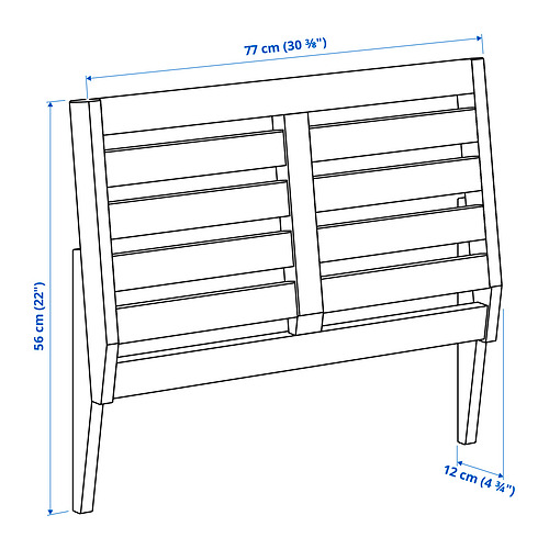 NÄMMARÖ спинка садового модульного дивана