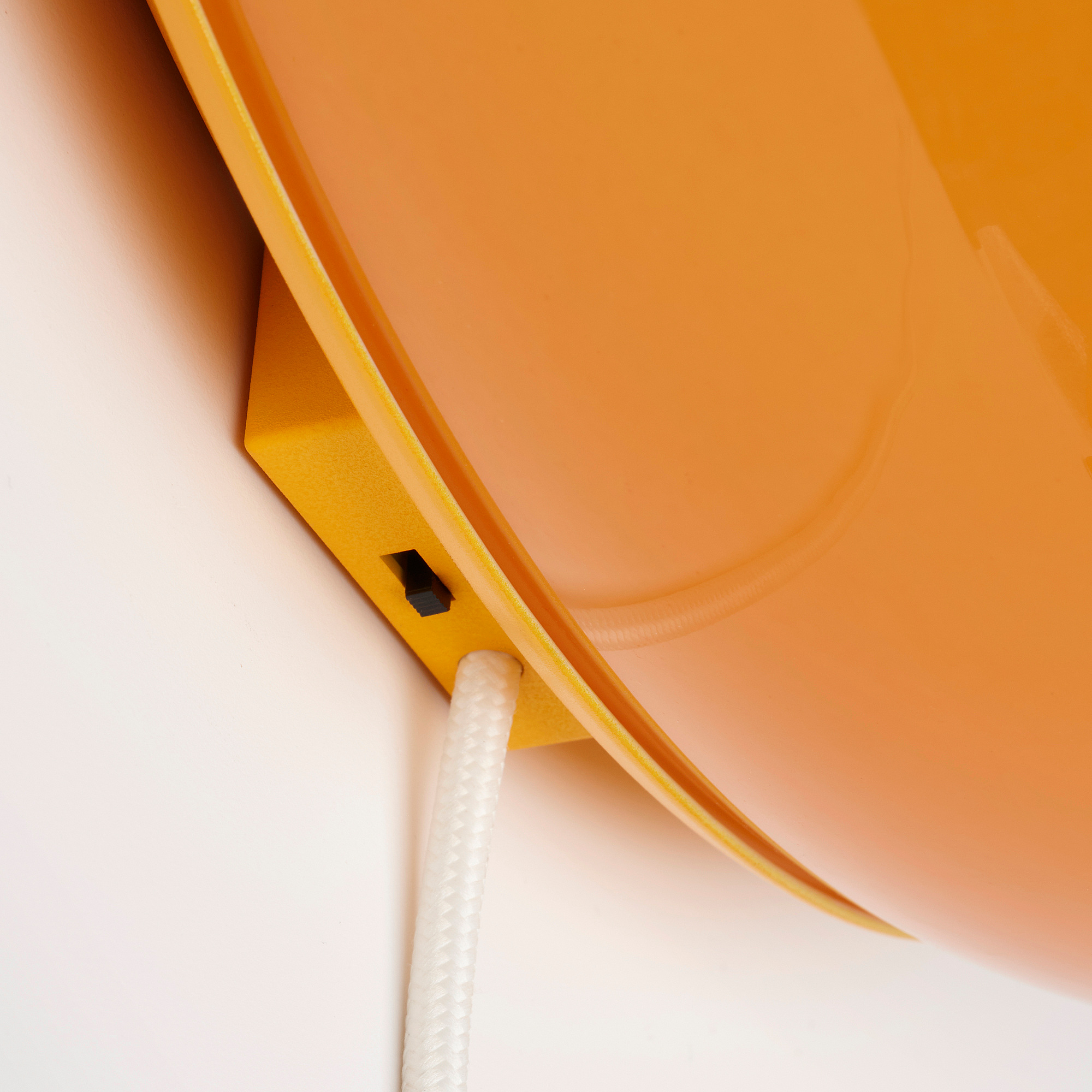 VARMBLIXT LED table/wall lamp orange glass/round IKEA Lietuva