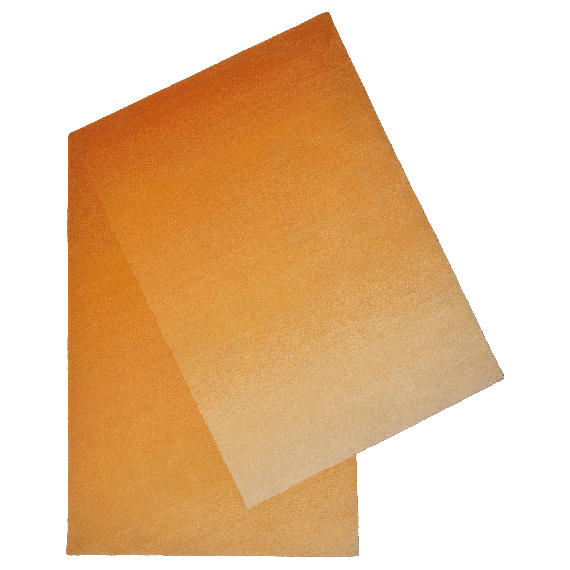 VARMBLIXT rug, low pile handmade/orange 180x195 cm IKEA Eesti