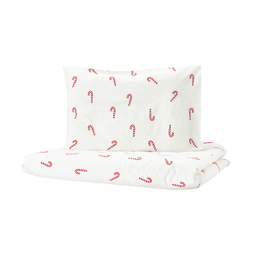 LÖVSÅNGARE пододеяльник и наволочка д/кроватки