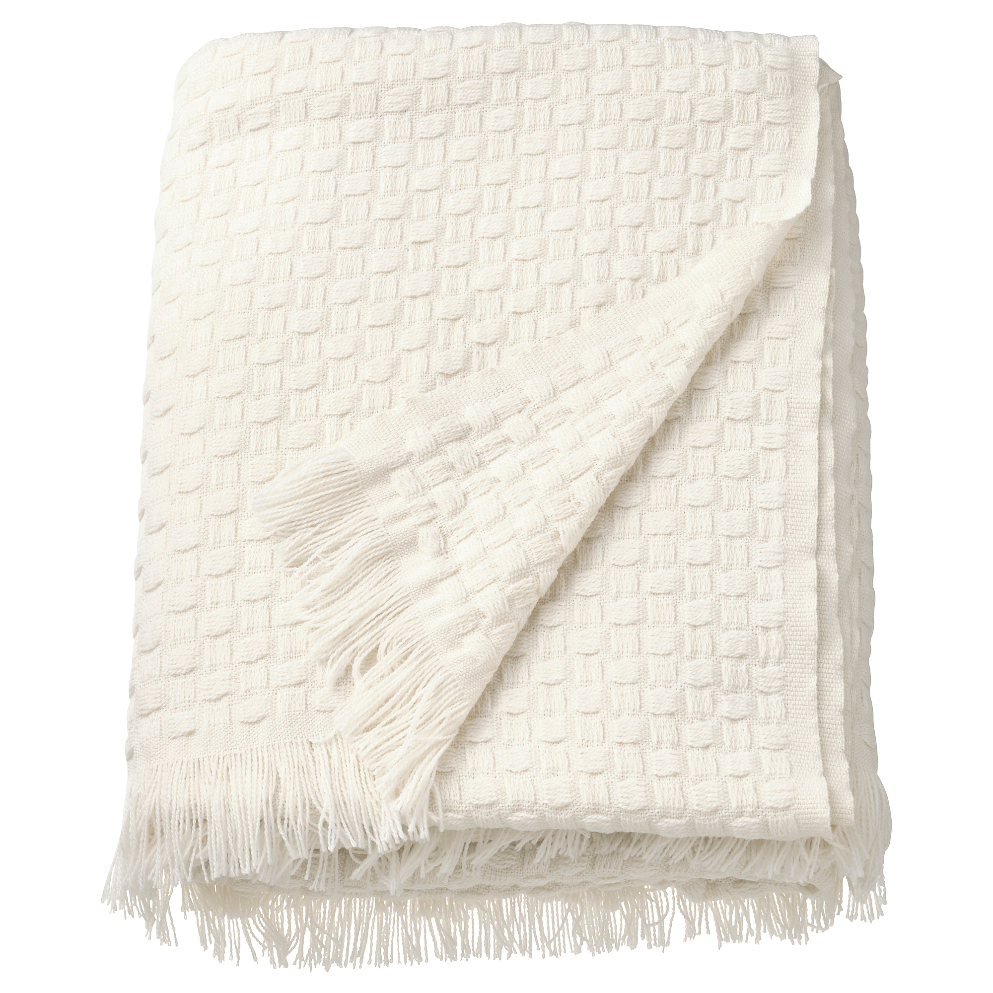 HORNMAL throw off-white IKEA Latvija1