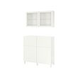 White/lappviken/stubbarp white clear glass