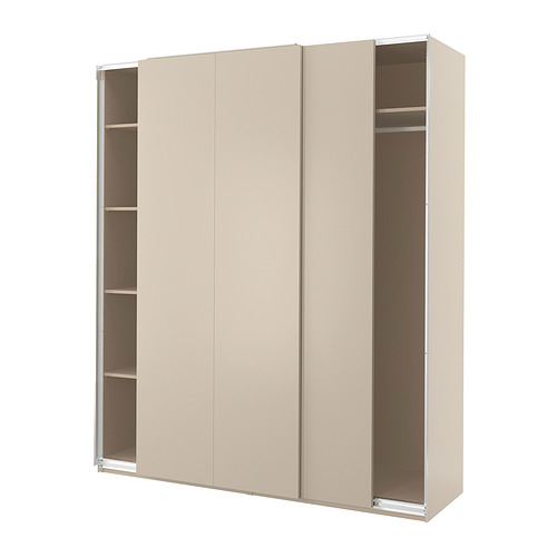 PAX/HASVIK wardrobe combination