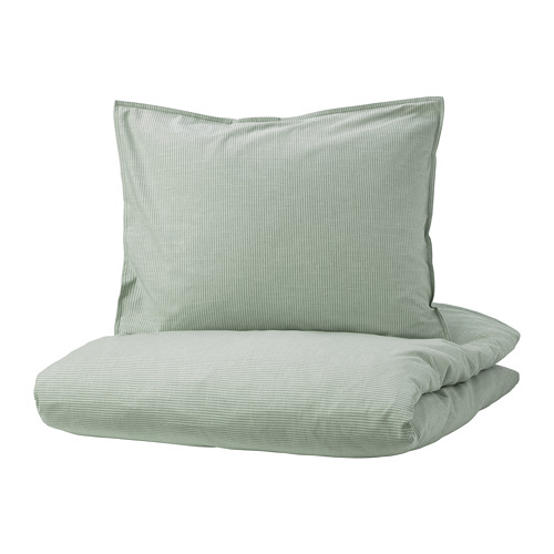BERGPALM duvet cover and 2 pillowcases