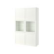 BESTÅ storage combination w glass doors