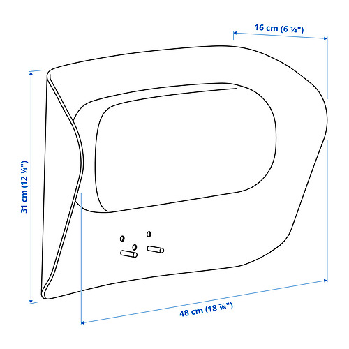 GRÖNFJÄLL headrest