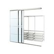 BOAXEL/SKYTTA гардеробная с раздвижными дверями