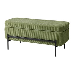 【star】IKEA ハルブダン　オットマン STRANDMON ストランドモン オットマン, ジューパルプ ダーク