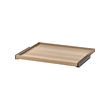 White stained oak effect