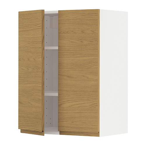 METOD seinakapp riiulite/2 uksega