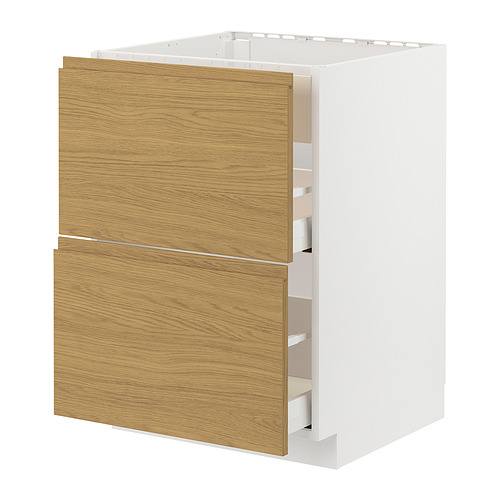 METOD/MAXIMERA sahtliga põr-kapp pliidile/õhupuh.