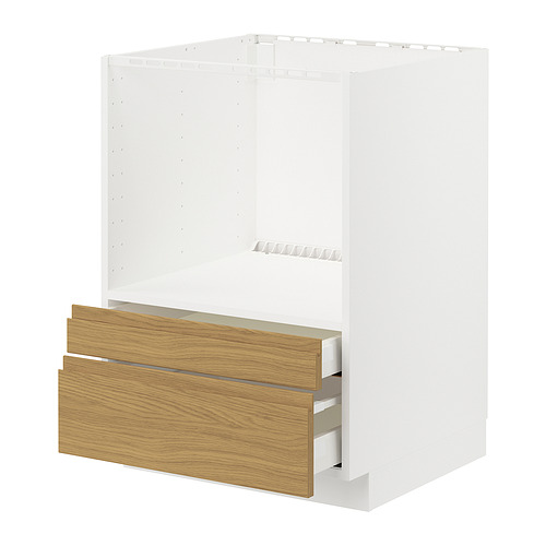 METOD/MAXIMERA põr.kapp kombi mikro.ahjule, sahtl.