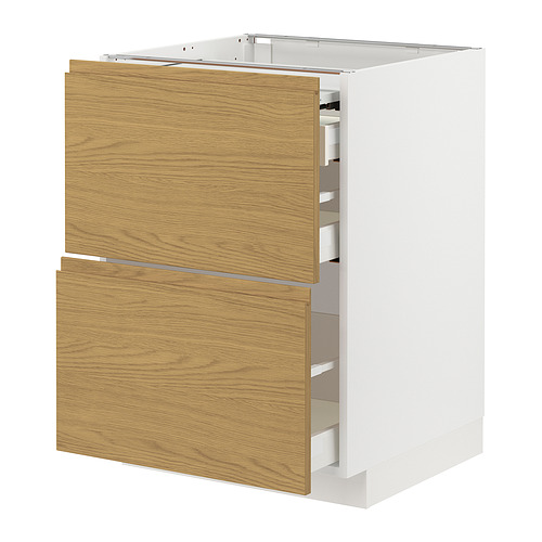 METOD/MAXIMERA põr.kapp väljat. tööpind/3 sahtlit