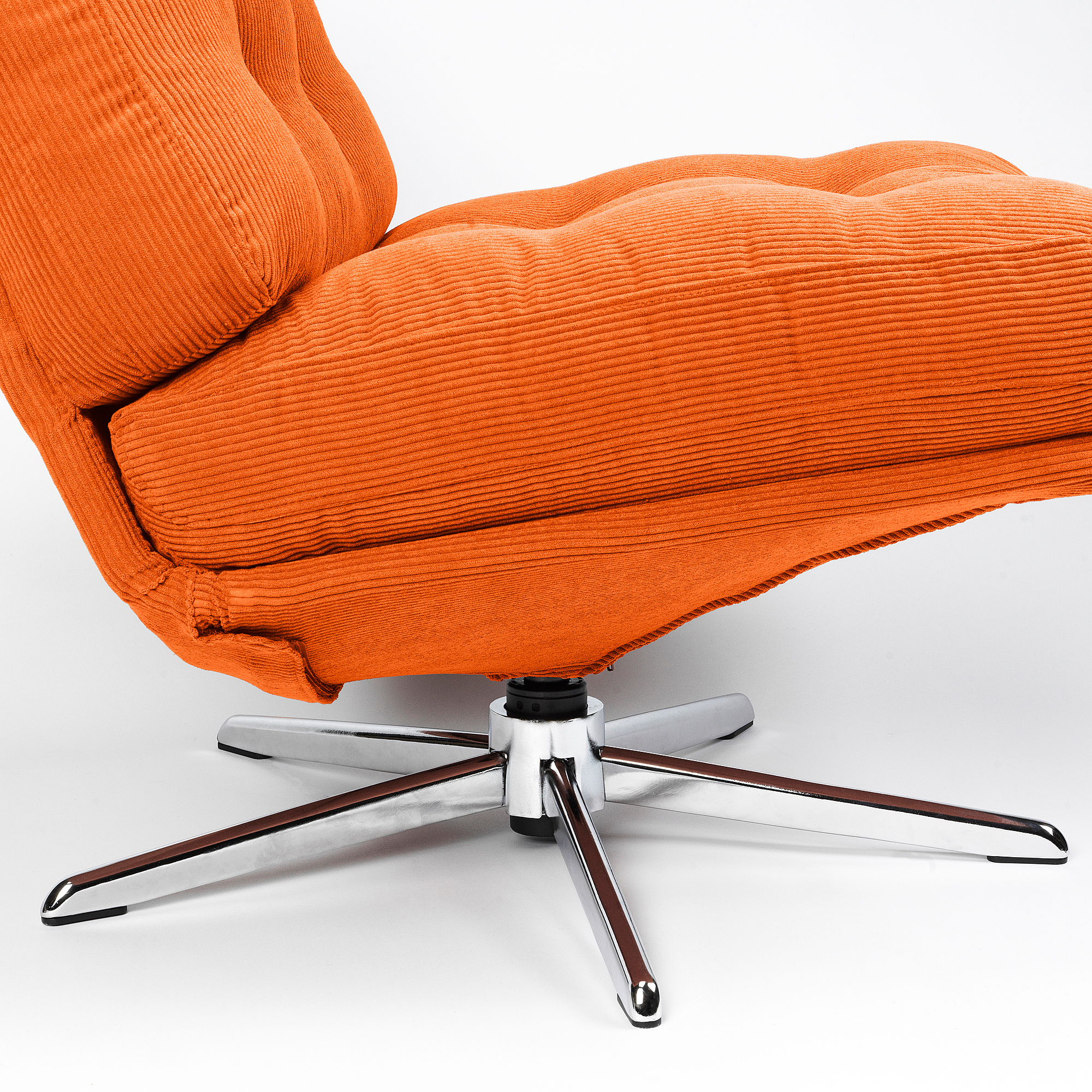 DYVLINGE swivel armchair Kelinge orange | IKEA Lietuva