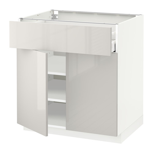 METOD/MAXIMERA põrandakapp sahtli/2 uksega