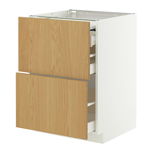 METOD/MAXIMERA, bc w pull-out work surface/3drw