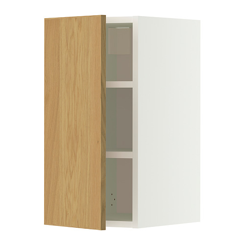 METOD, sieninė spintelė su lentynomis