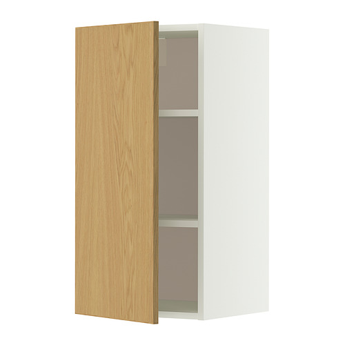 METOD, sieninė spintelė su lentynomis