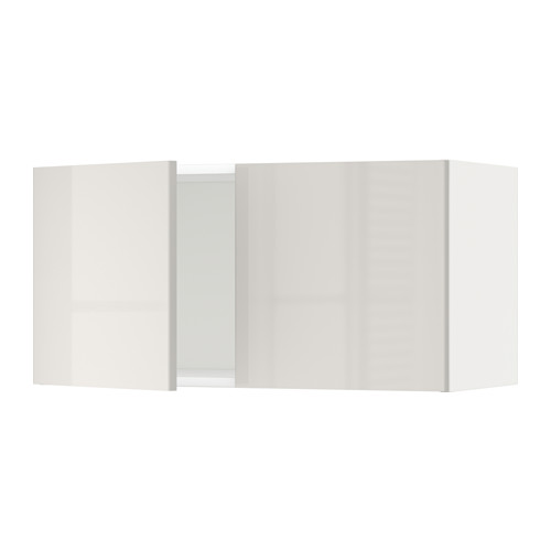 METOD wall cabinet with 2 doors